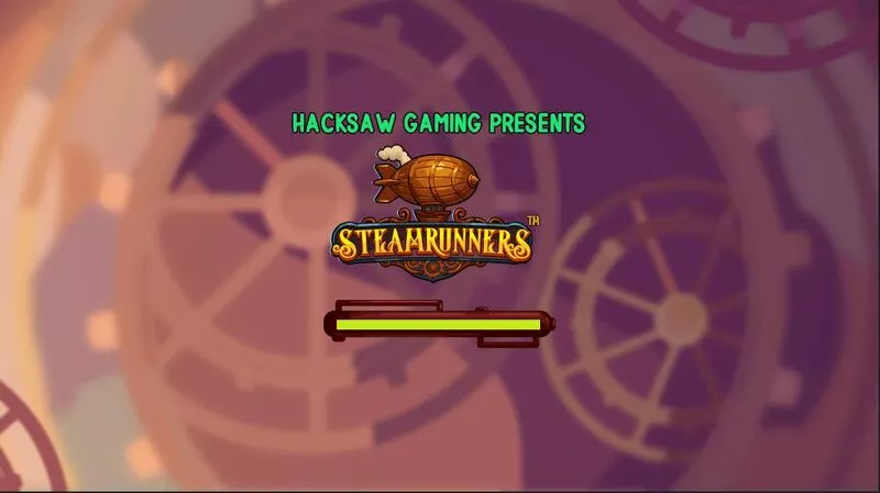 Steamrunners Hacksaw Gaming Slots - Introduction Screen