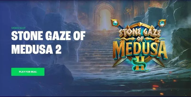 Stone Gaze of Medusa  Slots - Introduction Screen