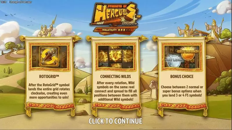 Strength Of Hercules Hacksaw Gaming Slots - Info and Rules