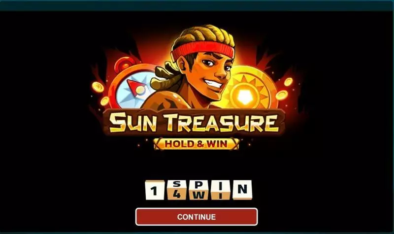 Sun Treasure  Slots - Introduction Screen