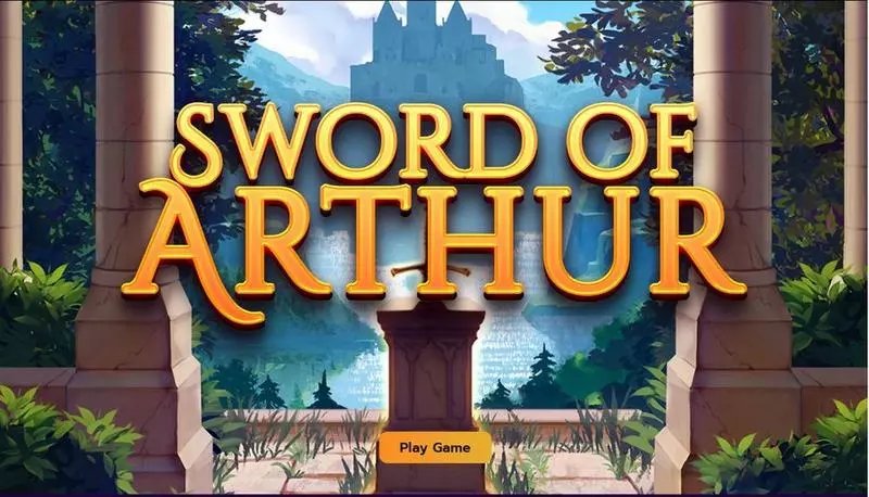 Sword of Arthur Thunderkick Slots - Introduction Screen
