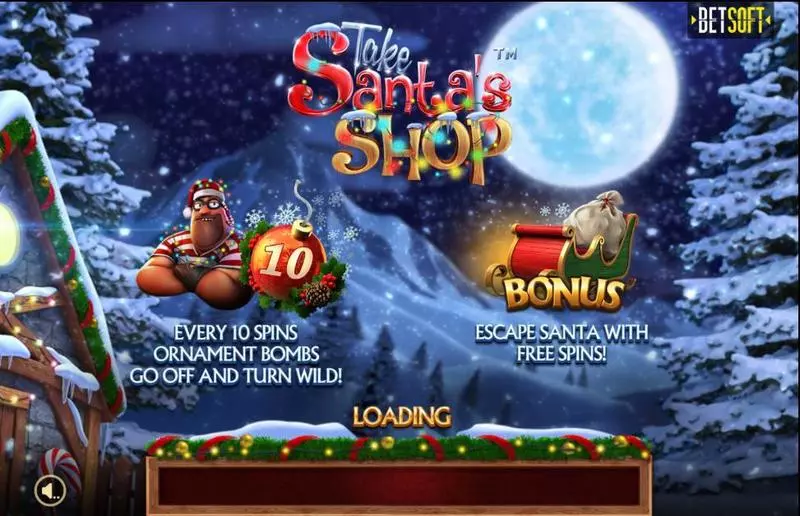 Take Santa’s Shop BetSoft Slots - Info and Rules