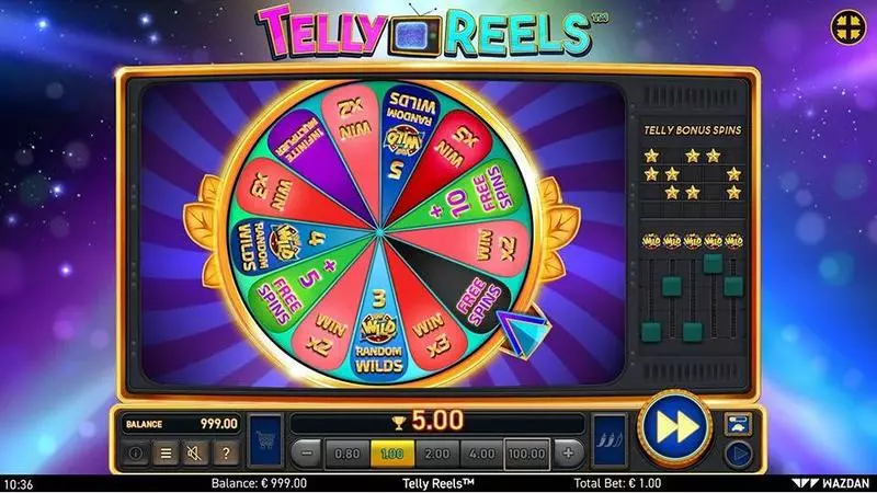 Telly Reels Wazdan Slots - Bonus 1