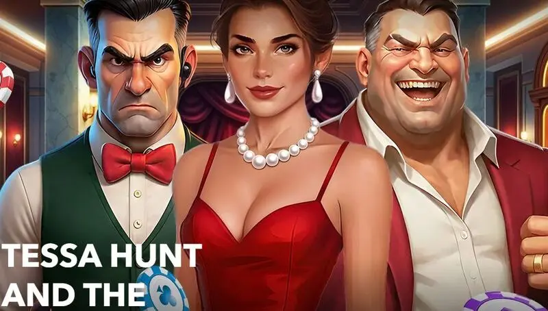 Tessa Hunt and the Mission Monte Carlo Mascot Gaming Slots - Introduction Screen