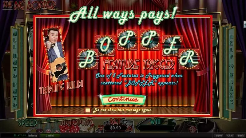 The Big Bopper RTG Slots - Info and Rules