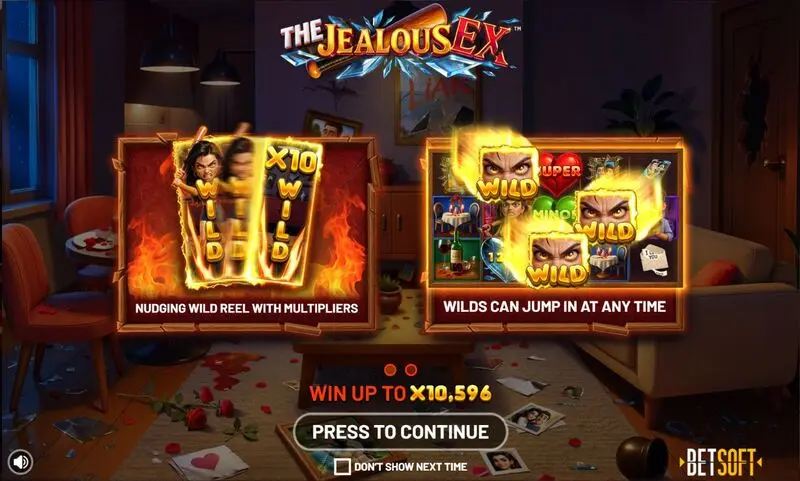 The Jealous Ex BetSoft Slots - Info and Rules