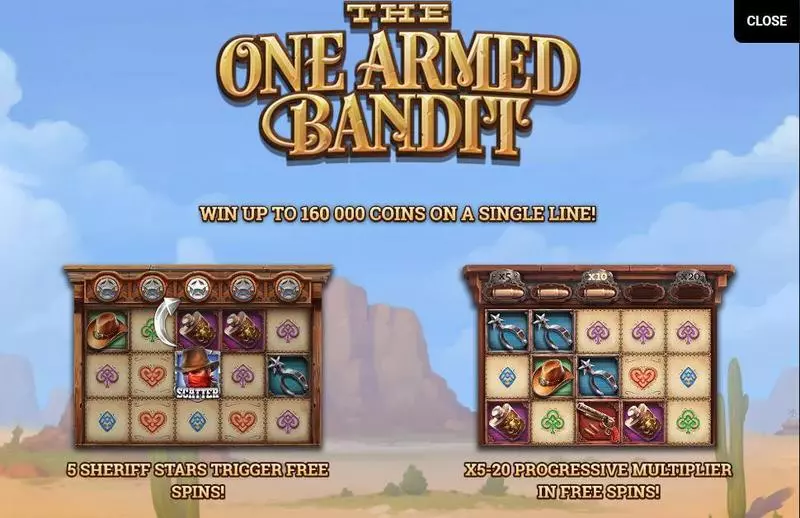 The One Armed Bandit Yggdrasil Slots - Info and Rules