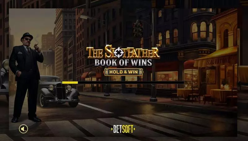 The Slotfather: Book of Wins – HOLD & WIN BetSoft Slots - Introduction Screen