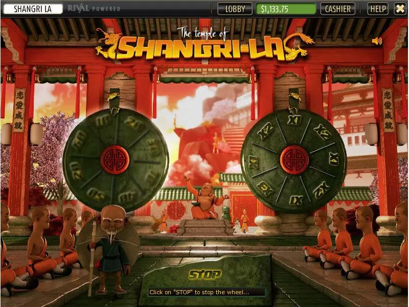 The Temple of Shangri-La Sheriff Gaming Slots - Bonus 1