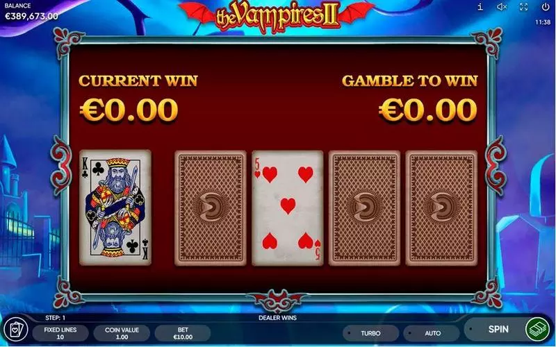 The Vampires II Endorphina Slots - Gamble Winnings