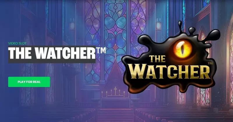 The Watcher StakeLogic Slots - Introduction Screen