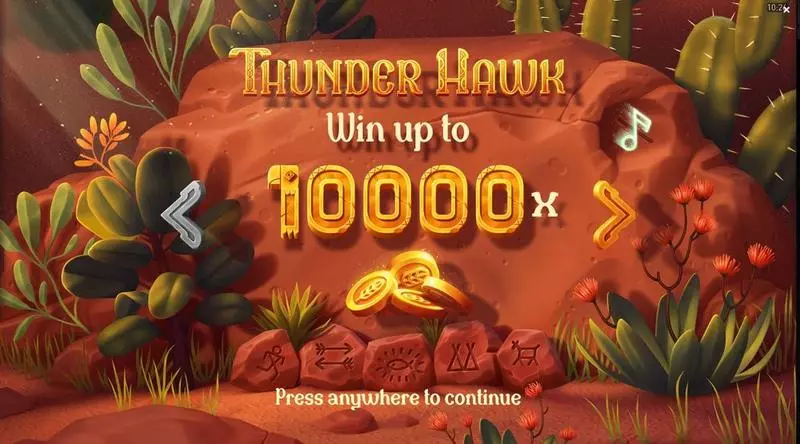 Thunderhawk Peter&Sons Slots - Introduction Screen