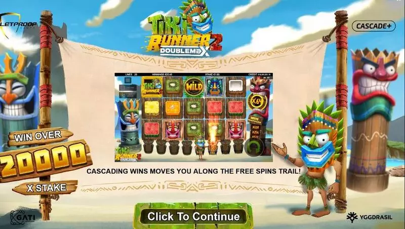 Tiki Runner 2 DoubleMax Bulletproof Games Slots - Info and Rules