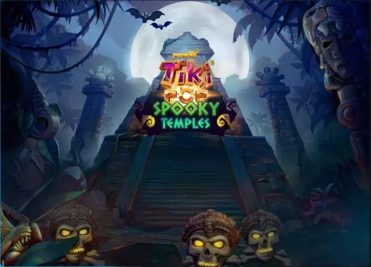 TikiPop Spooky Temples AvatarUX Slots - Introduction Screen