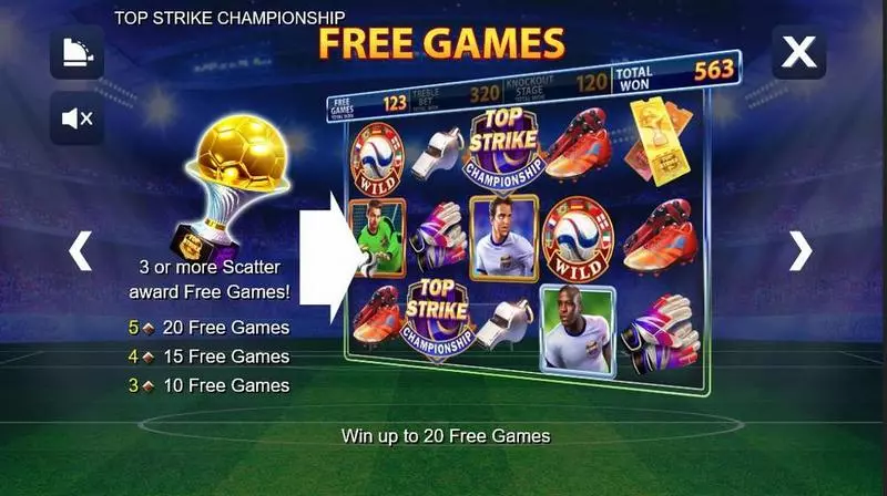 Top Strike Championship NextGen Gaming Slots - Bonus 2