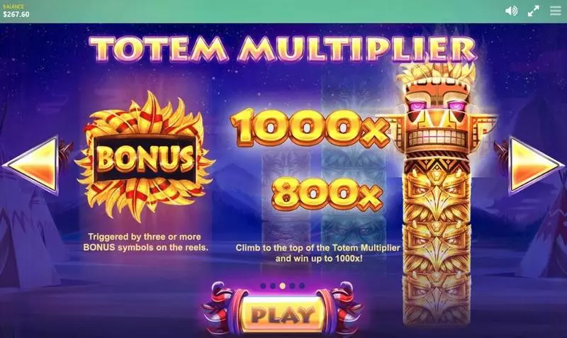 Totem Lightning Red Tiger Gaming Slots - Info and Rules