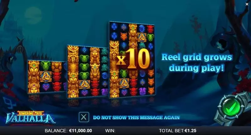 Towering Pays Valhalla ReelPlay Slots - Info and Rules