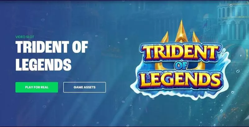 Trident of Legends StakeLogic Slots - Introduction Screen