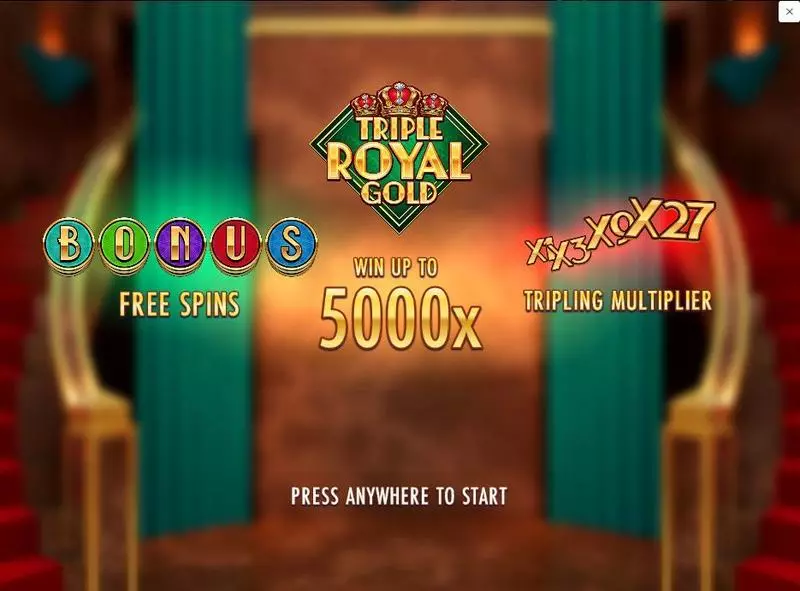 Triple Royal Gold Thunderkick Slots - Info and Rules