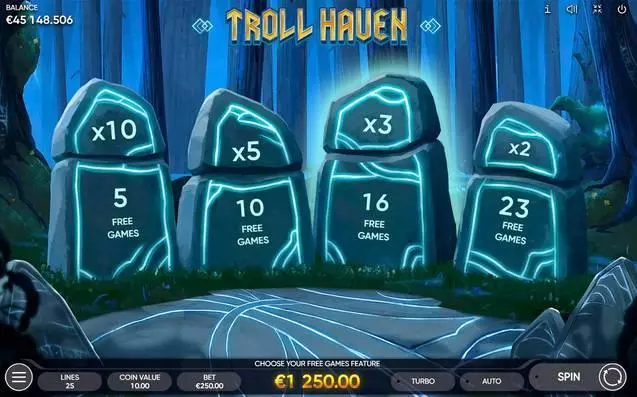 Troll Haven Endorphina Slots - Bonus 1