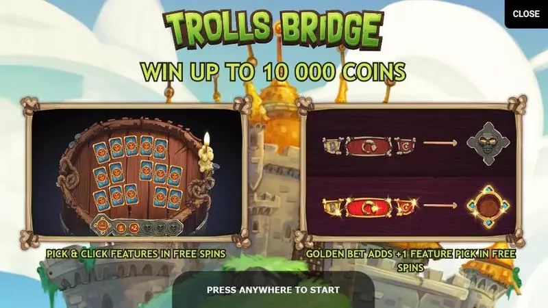 Trolls Bridge Yggdrasil Slots - Bonus 1