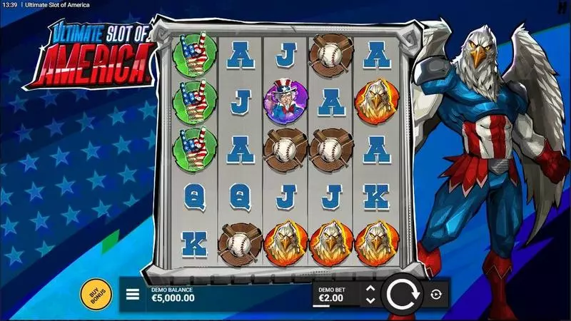 Ultimate Slot Of America Hacksaw Gaming Slots - Main Screen Reels