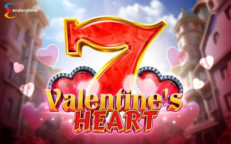 Valentine's Heart Endorphina Slots - Introduction Screen