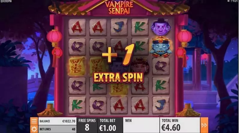 Vampire Senpai Quickspin Slots - Bonus 2