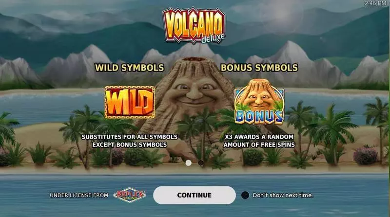 Volcano Deluxe StakeLogic Slots - Info and Rules
