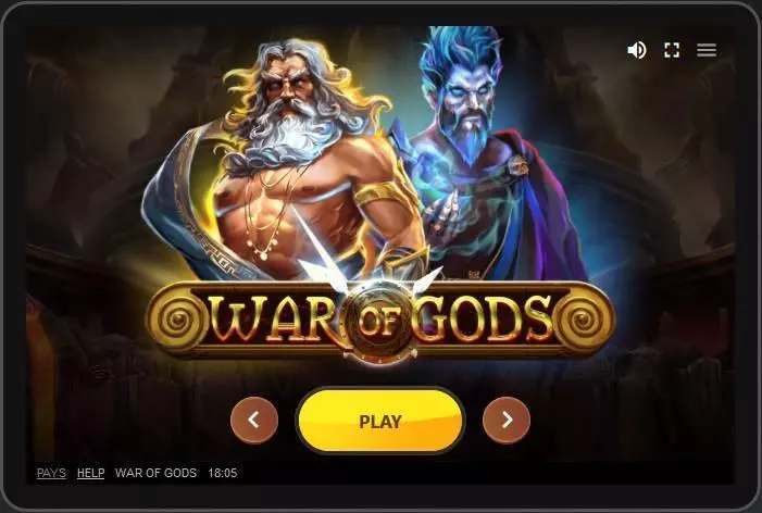 War of Gods Red Tiger Gaming Slots - Info and Rules