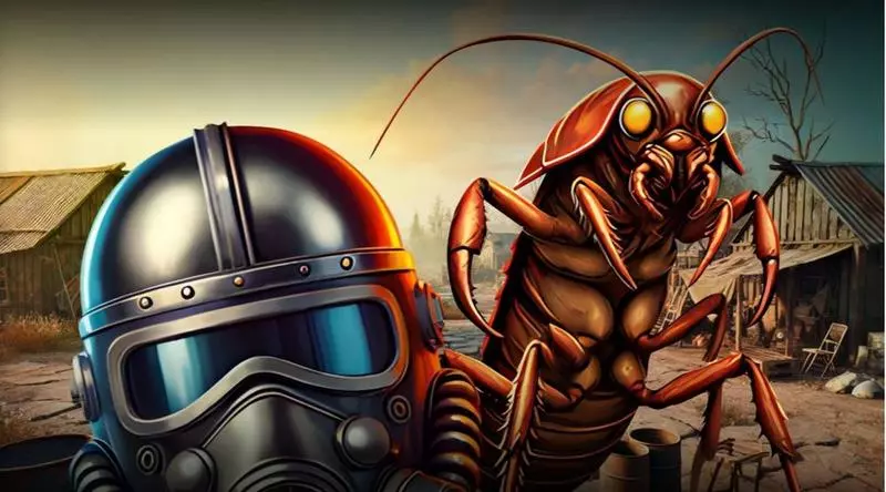 Wasteland Riches Mascot Gaming Slots - Introduction Screen