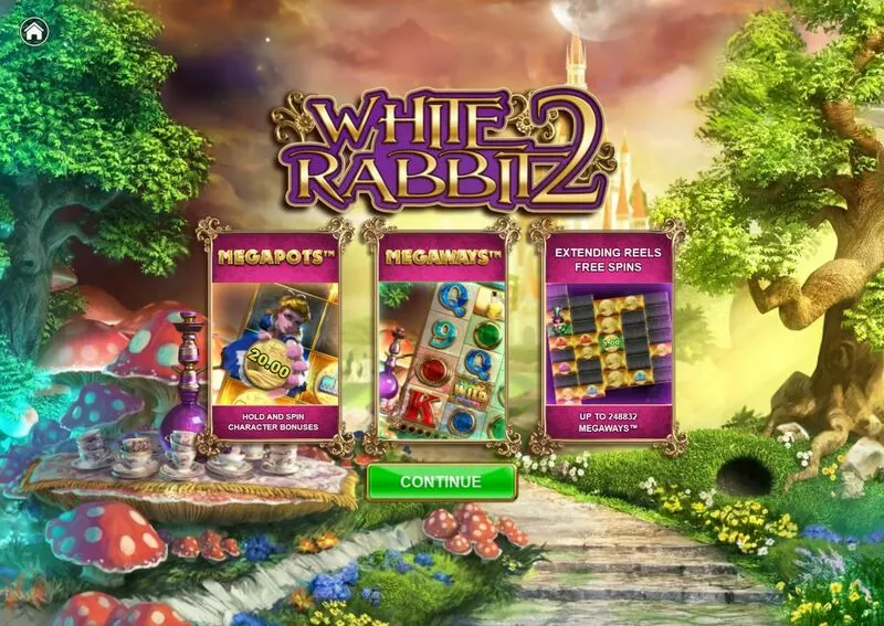 White Rabbit 2 Big Time Gaming Slots - Info and Rules