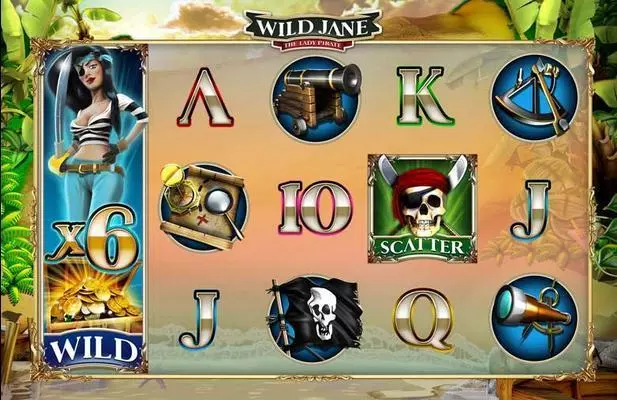 Wild Jane, the Lady Pirate Leander Games Slots - Bonus 1