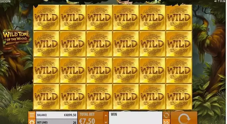 Wild Tome of the Woods Quickspin Slots - Bonus 1
