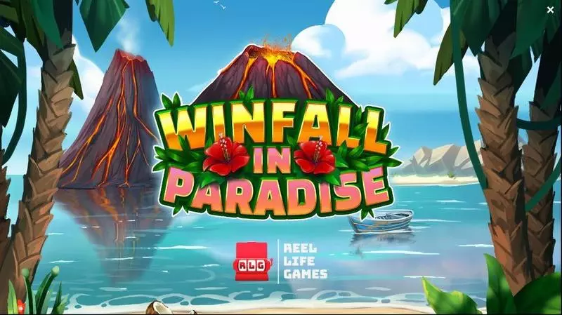 Winfall in Paradise Reel Life Games Slots - Introduction Screen