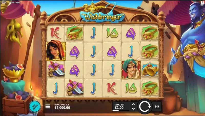 Wishbringer Hacksaw Gaming Slots - Main Screen Reels