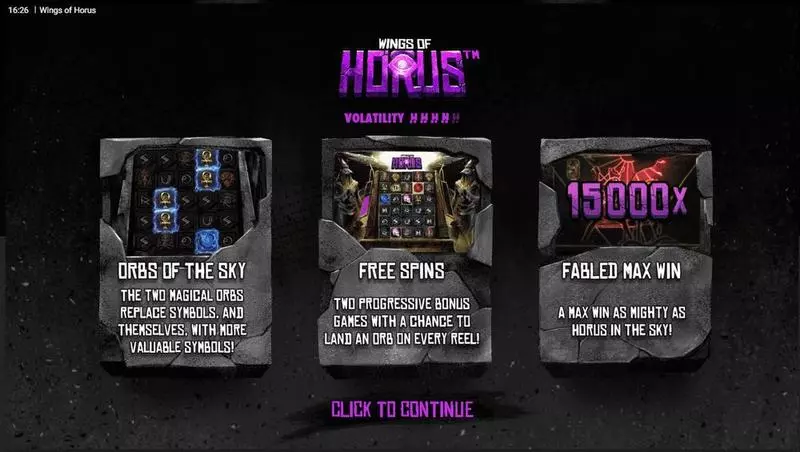 Wngs Of Horus Hacksaw Gaming Slots - Info and Rules