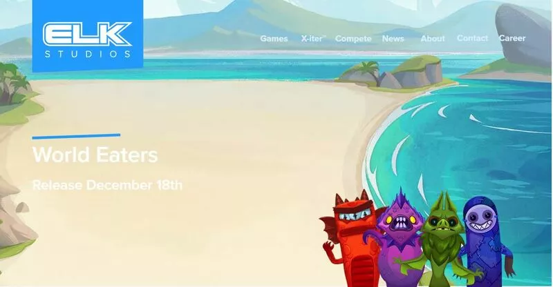 World Eaters Elk Studios Slots - Introduction Screen