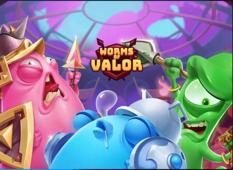 Worms of Valor AvatarUX Slots - Introduction Screen