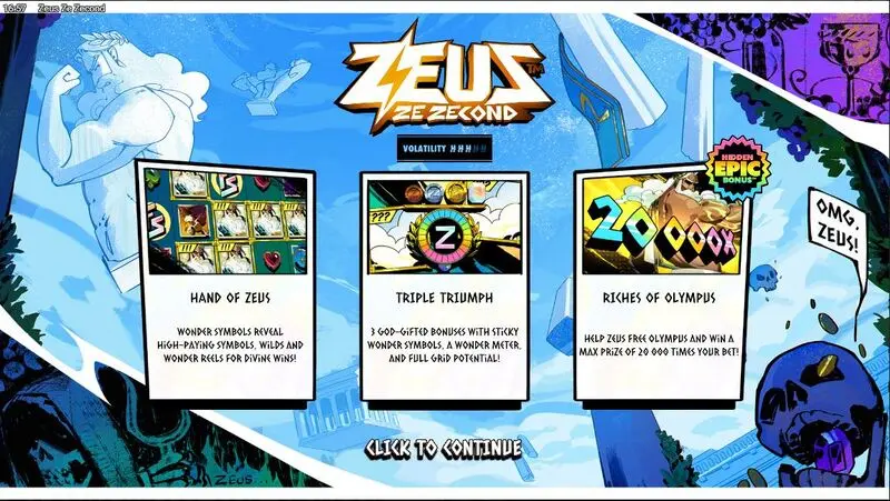 Zeus Ze Zecond Hacksaw Gaming Slots - Info and Rules